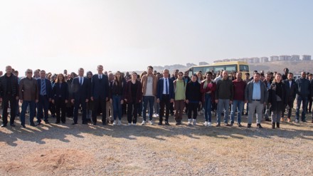 Milli Ağaçlandırma Günü kapsamında 500 fidan toprakla buluşturuldu